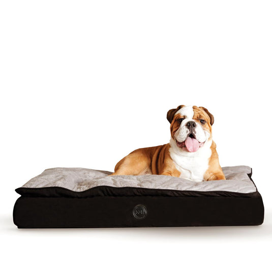 K&H Pet Products Feather Top Ortho Pet Bed Large