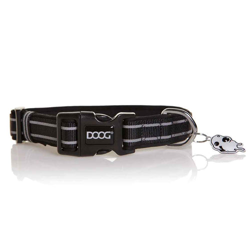 Neoprene Dog Collar Lassie Black