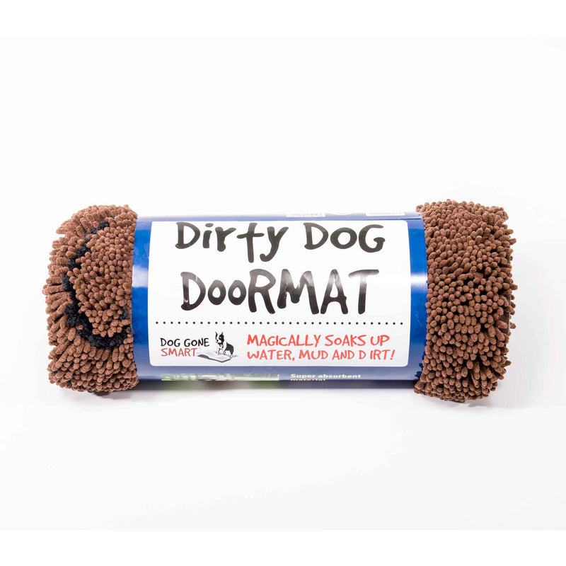 Load image into Gallery viewer, DGS Pet Products Dirty Dog Door Mat Small 23″ x 16″ x 2″

