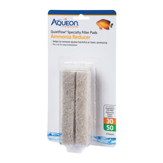 Aqueon Replacement Ammonia Reducer Filter Pads 4 pack