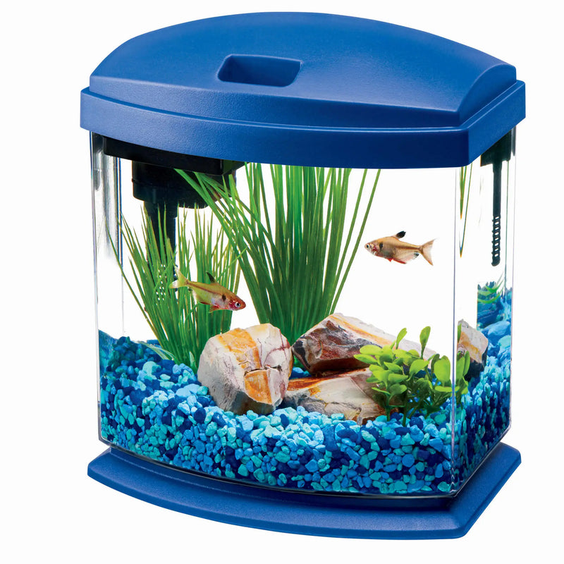 Load image into Gallery viewer, Aqueon MiniBow LED Aquarium Kit 1 Gallon
