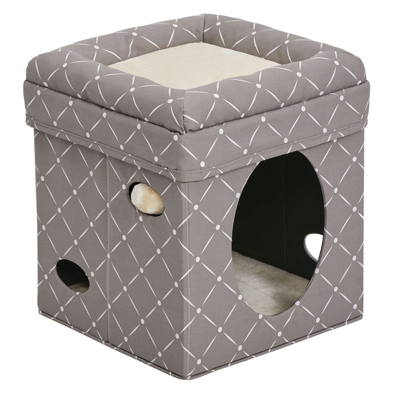 Load image into Gallery viewer, Midwest Curious Cat Cube

