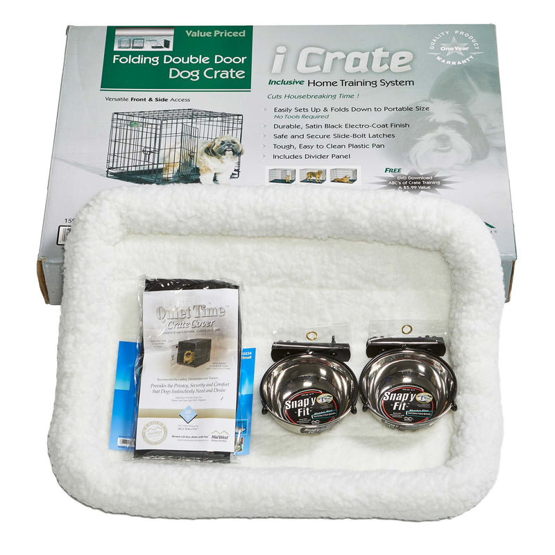 Load image into Gallery viewer, Midwest iCrate Dog Crate Kit
