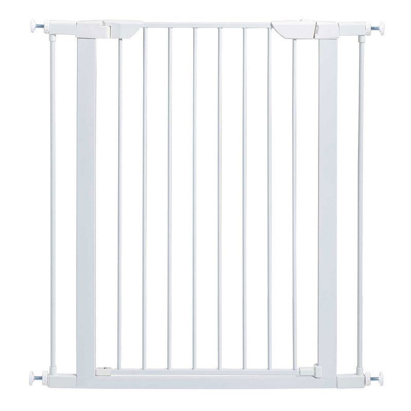 Load image into Gallery viewer, Midwest Glow in the Dark Steel Pressue Mount Pet Gate Tall 38&quot; x 1&quot; x 39.13&quot;
