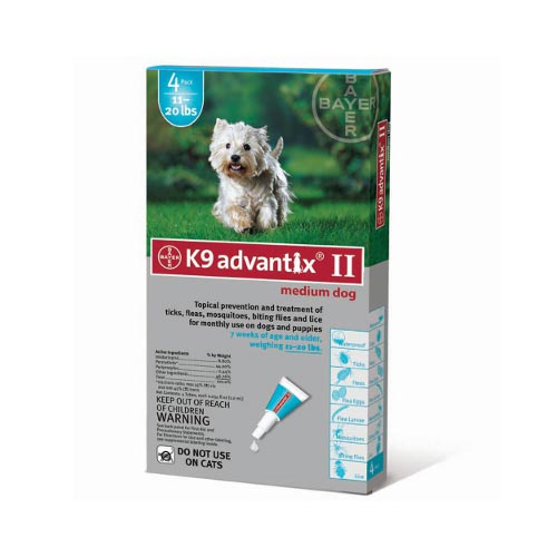 Advantix Flea and Tick Control for Dogs 10-22 lbs.