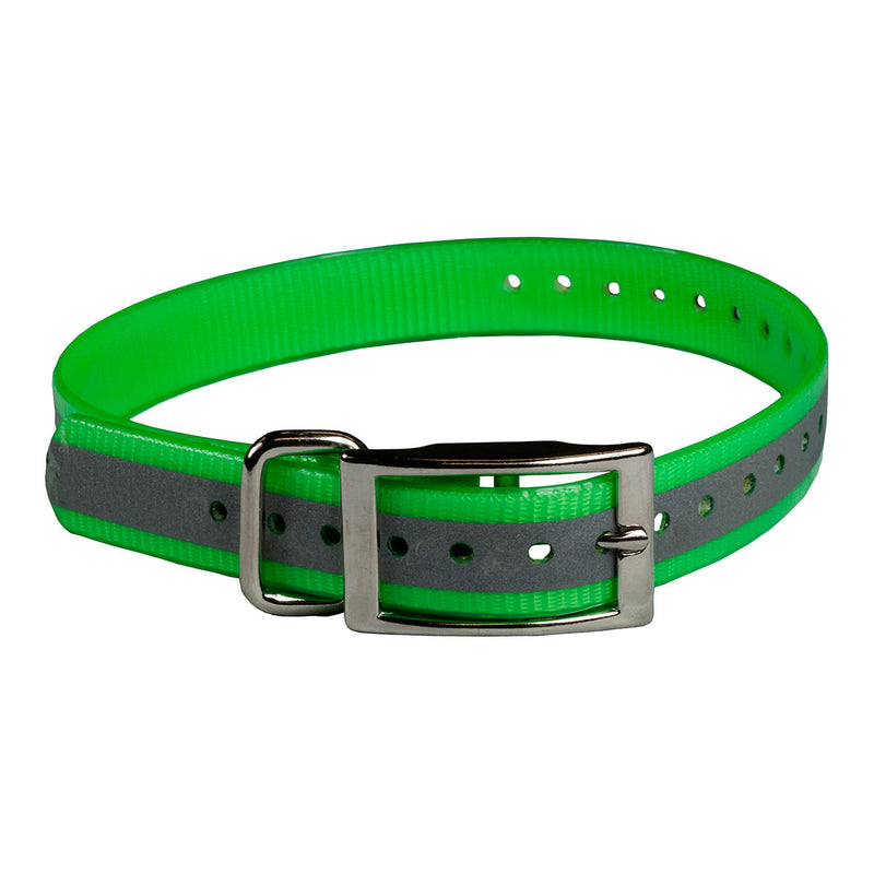 Load image into Gallery viewer, The Buzzard&#39;s Roost Reflective Collar Strap 1&quot;
