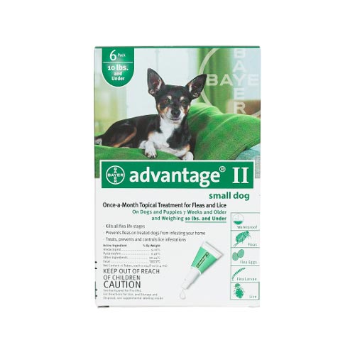 Load image into Gallery viewer, Advantage Flea Control for Dogs and Puppies Under 10 lbs
