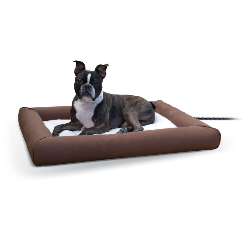 Load image into Gallery viewer, K&amp;H Pet Products Deluxe Lectro-Soft Outdoor Heated Pet Bed
