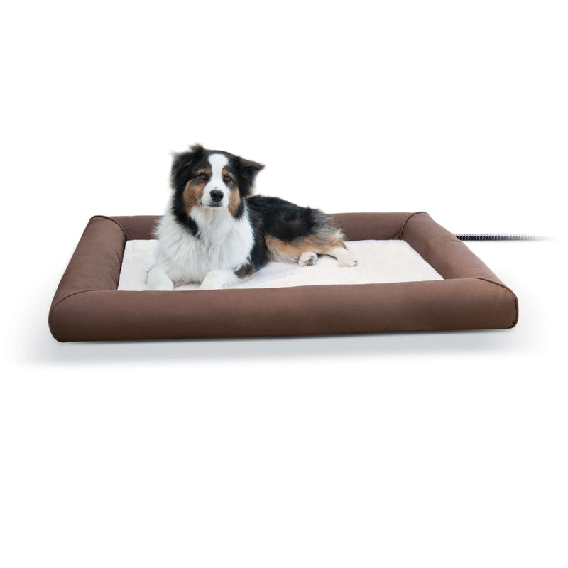 Load image into Gallery viewer, K&amp;H Pet Products Deluxe Lectro-Soft Outdoor Heated Pet Bed
