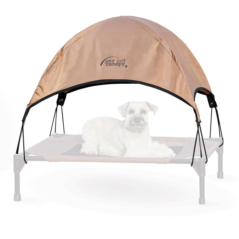 Load image into Gallery viewer, K&amp;H Pet Products Pet Cot Canopy Tan
