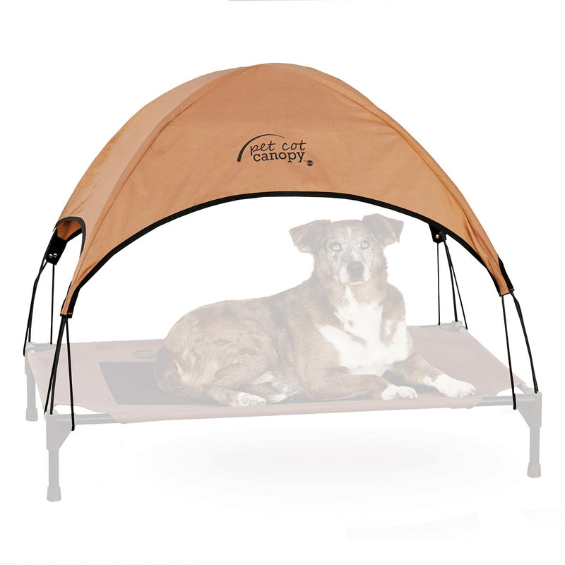 Load image into Gallery viewer, K&amp;H Pet Products Pet Cot Canopy Tan
