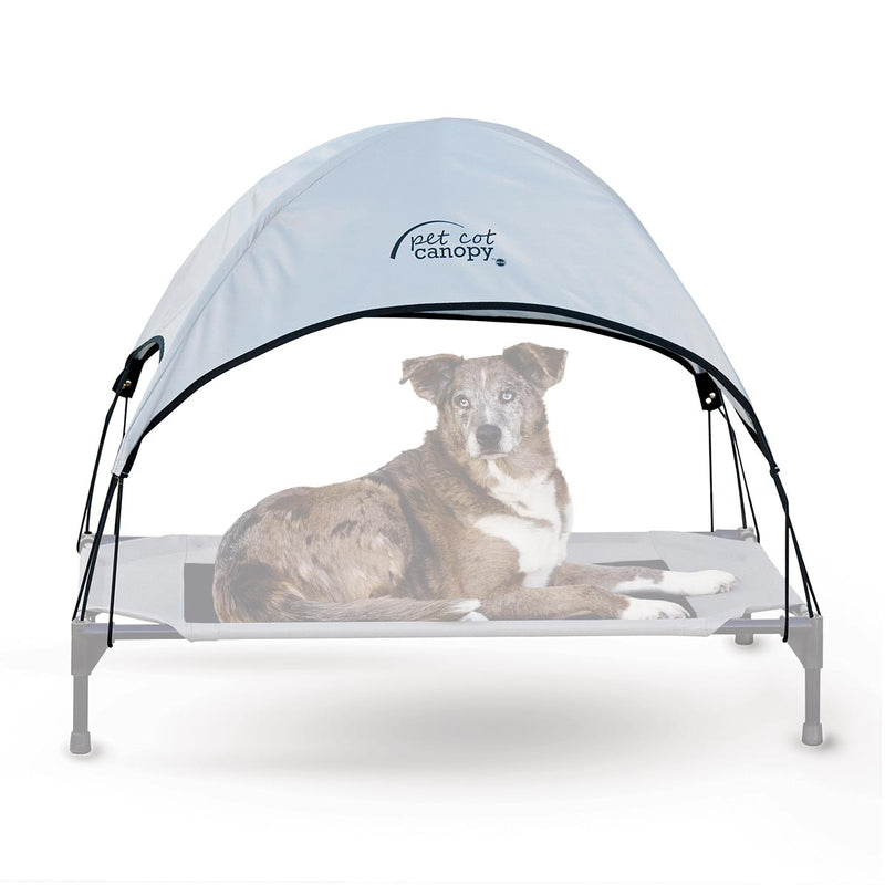 Load image into Gallery viewer, K&amp;H Pet Products Pet Cot Canopy Gray
