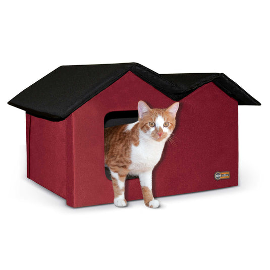 K&H Pet Products Unheated Outdoor Kitty House Extra Wide