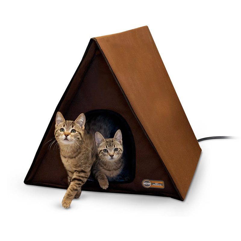 Load image into Gallery viewer, K&amp;H Pet Products Outdoor Multiple Kitty A-Frame
