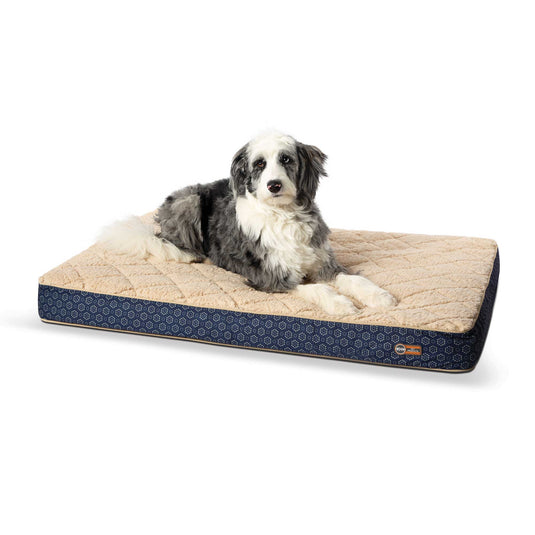 Large Quilt-Top Superior Orthopedic Pet Bed
