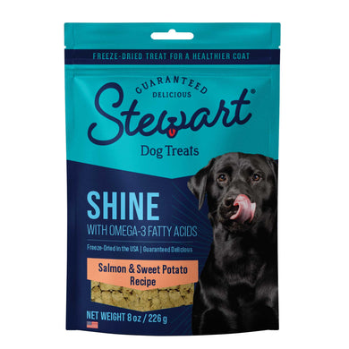 Stewart Dog Shine Coat Salmon and Sweet Potato Treats 8 ounces
