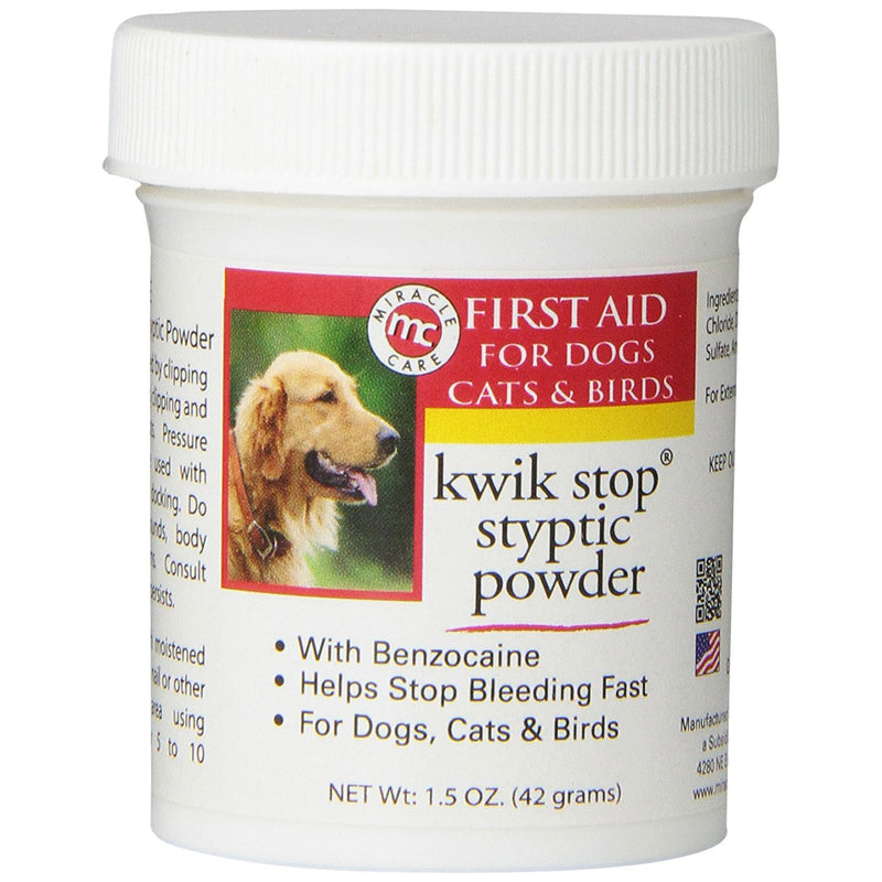 Load image into Gallery viewer, Miracle Corp Kwik-Stop Styptic Powder
