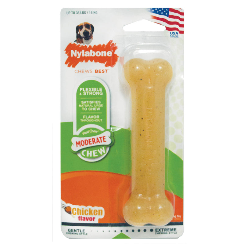Load image into Gallery viewer, Nylabone Moderate Chew Dog Chew Toy Chicken
