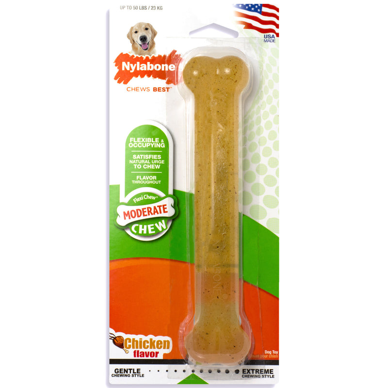 Load image into Gallery viewer, Nylabone Moderate Chew Dog Chew Toy Chicken
