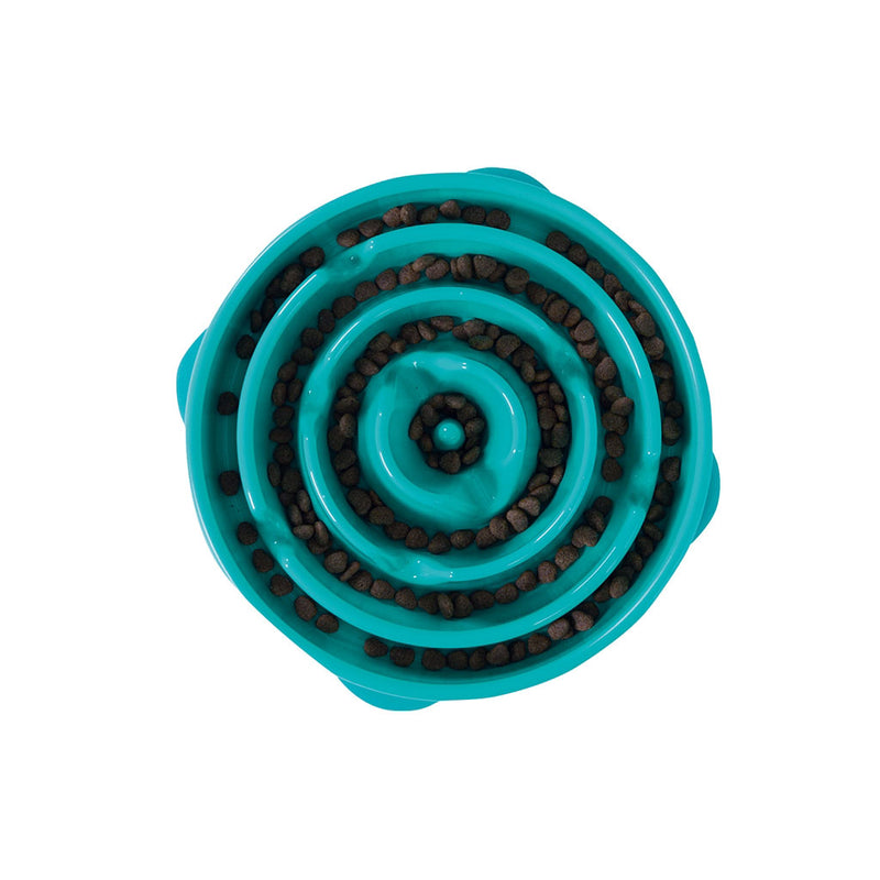 Load image into Gallery viewer, Outward Hound Fun Feeder Slo-Bowl Drop
