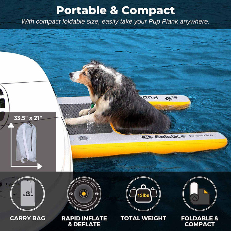 Load image into Gallery viewer, Inflatable Pup Plank Ramp
