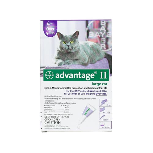 Load image into Gallery viewer, Advantage Flea Control for Cats and Kittens Over 9 lbs
