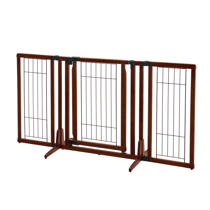 Load image into Gallery viewer, Richell Premium Plus Freestanding Pet Gate
