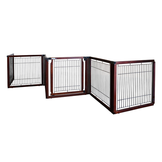 Richell Convertible Elite Freestanding Pet Gate 6-Panel