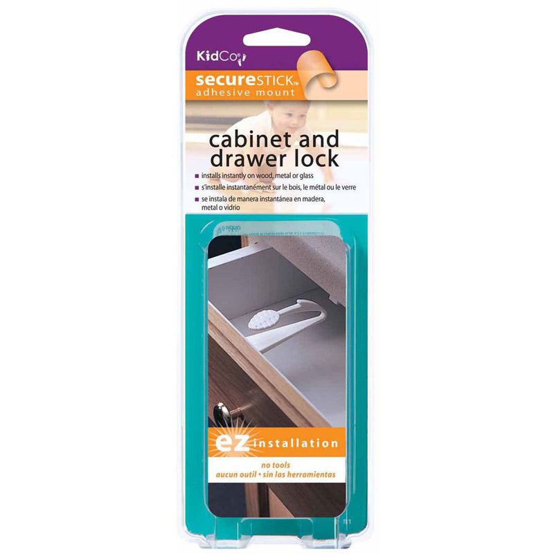 Load image into Gallery viewer, Kidco Adhesive Mount Cabinet and Drawer Lock
