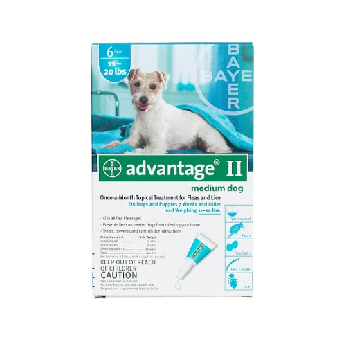 Load image into Gallery viewer, Advantage Flea Control for Dogs And Puppies 11-20 lbs.
