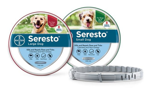 Bayer Seresto Flea and Tick Collar for Dogs